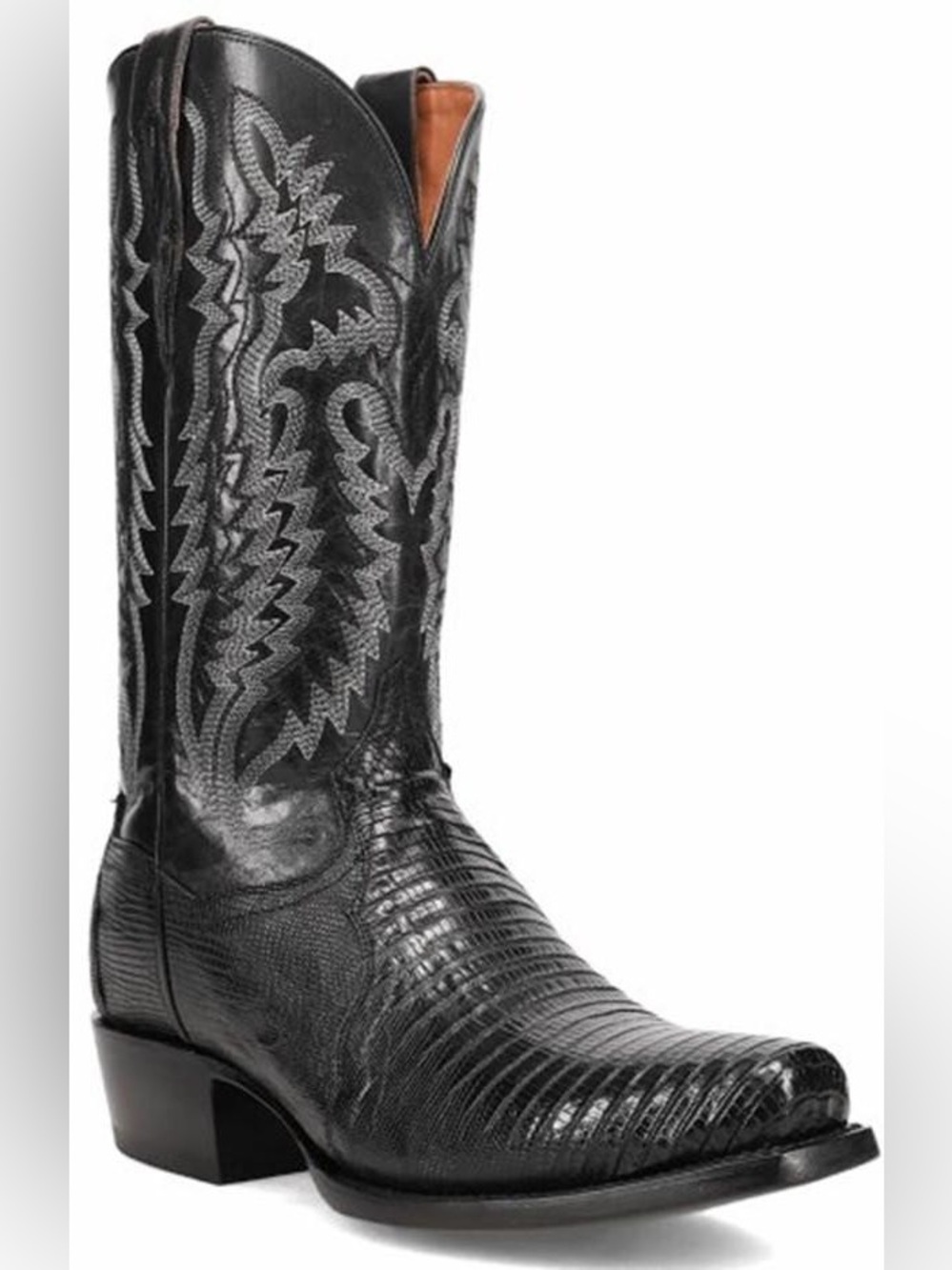 Vintage Dan Post women’s size 7 Exotic Skin Teju Lizard
Women's Cowboy